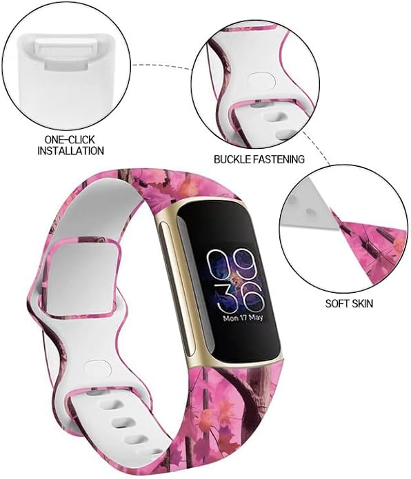 Sport Bands Compatible with Charge 6 /Charge 5 for Women Men,Soft Waterproof Replacement Straps Wristbands for Charge Advanced Fitness Tracker