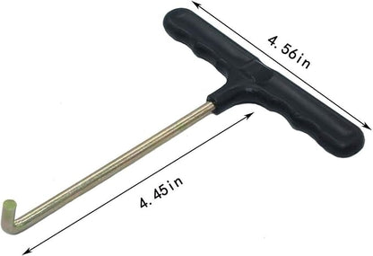 5.5 Inch(14cm) Trampoline Spring Heavy Spring Stainless Steel Galvanized Spring (10Pcs) and 1T-Hook。