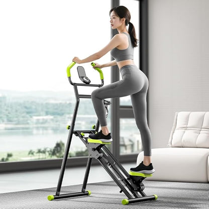 2025 Upgrade Stair Stepper, Stair Stepper with Handlebar, Stair Climber, Stair Master with 400LBS Loading Capacity with Three-Speed Resistance adjustme