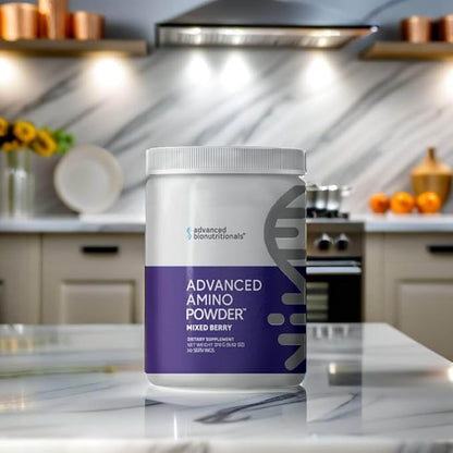 ??Advanced Amino Powder, Amino Acid Supplement, Build Muscle, Post Workout Recovery, Energy,Non-GMO, Gluten Free, Dairy Free, Vegan (30 Servings)