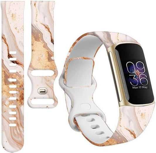 Sport Bands Compatible with Charge 6 /Charge 5 for Women Men,Soft Waterproof Replacement Straps Wristbands for Charge Advanced Fitness Tracker