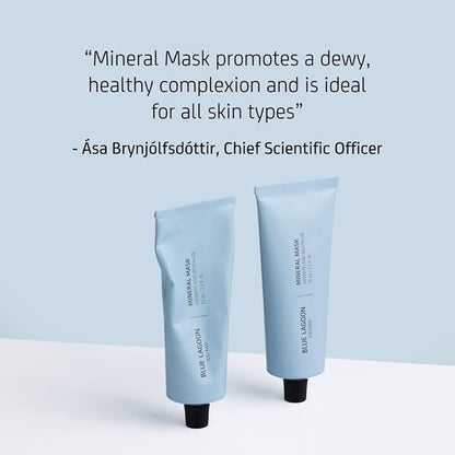 Blue Lagoon Hydrating Overnight Mineral Face Mask, Lightweight Gel Mask For Intense Hydration & Boosts Skin?™s Moisture Level, Use for Overnight Hydration Treatment, 2.5 oz