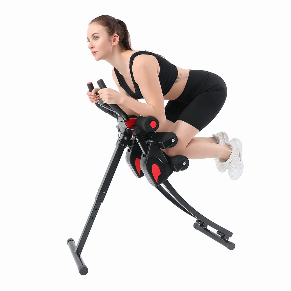 ab machine, ab workout equipment for home gym, Height Adjustable ab trainer
