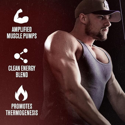 Jacked Factory NITROSURGE Shred Pre Workout Supplement - Energy Booster, Instant Strength Gains, Sharp Focus, Powerful Pumps - Nitric Oxide Booster - 30Sv, Grape Limeade