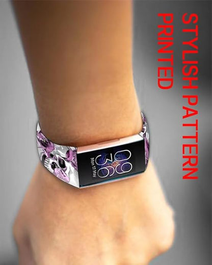 Sport Bands Compatible with Charge 6 /Charge 5 for Women Men,Soft Waterproof Replacement Straps Wristbands for Charge Advanced Fitness Tracker