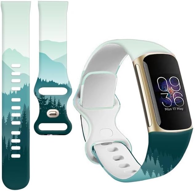 Sport Bands Compatible with Charge 6 /Charge 5 for Women Men,Soft Waterproof Replacement Straps Wristbands for Charge Advanced Fitness Tracker