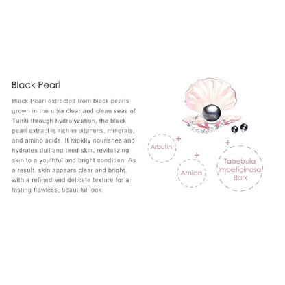 My Beauty Diary-Black Pearl Brightening Facial Mask, Intense Brightening and Ulta Hydrating, Rich Nutrition to Revitalize Dull Skin (8 Combo Pack)
