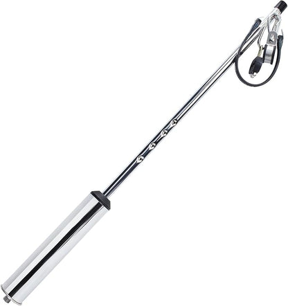 Semi Truck 40" Swivel Pogo Stick w/ 15" Rubber Bungee Cords,Pogo Stick for Air Brake Line & Electric Power Cord Holder,Heavy Duty Pogo Stick w/ 3 & 1 Hole Clamp Rubber Tarp Straps
