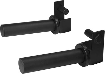 Yes4All Power Rack J-Hooks & Attachments ??Heavy Duty Barbell Holders Compatible with 2x2 & 3x3 Power Racks for Home Gym