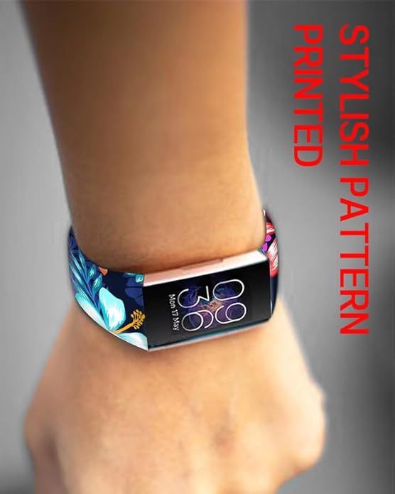 Sport Bands Compatible with Charge 6 /Charge 5 for Women Men,Soft Waterproof Replacement Straps Wristbands for Charge Advanced Fitness Tracker