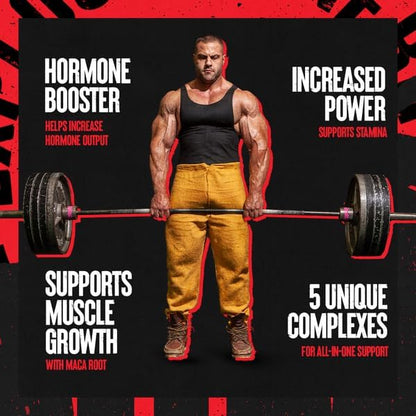 Animal Stak ??Complete Natural Hormone Booster Supplement with Tribulus ??Natural Testosterone Booster for Athletes ??Contains Estrogen Blockers ??1 Month Cycle