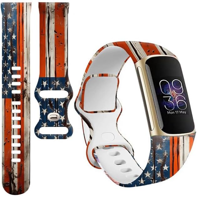 Sport Bands Compatible with Charge 6 /Charge 5 for Women Men,Soft Waterproof Replacement Straps Wristbands for Charge Advanced Fitness Tracker