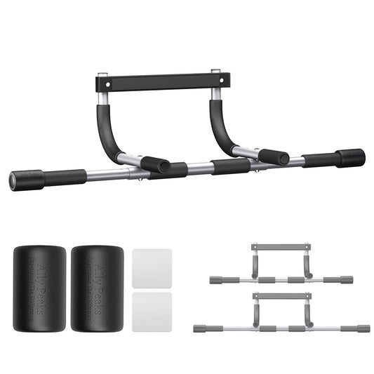 Ally Peaks Pull Up Bar for Doorway,Multiple Levels Width Adjustable Pull Up Bar Accurately Match