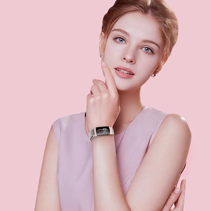 Sport Loop Nylon Watch Bands Compatible with Fitbit Charge 6/5, Adjustable Breathable Replacement Soft Nylon Loop Wristband for Women/Men