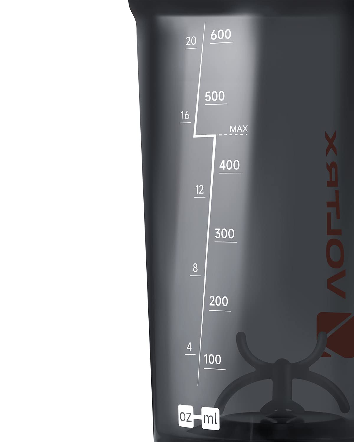 VOLTRX Electric Protein Shaker Bottle - USB Rechargeable Mixer Cup for Shakes and Meal