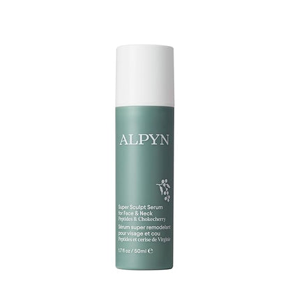 ALPYN Super Sculpt Serum, Face & Neck with Tri-Peptide Firming Complex, 1.7 oz