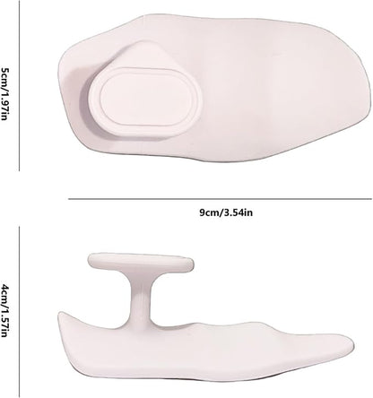 Ergonomic Anti-Slip Weightlifting Grip Pads,Secured Finger Clip Gym Hand Gloves Protectors for Men & Women,Non-Slip Palm Support for Dumbbells & Barbells (Black/RED/Grey/Pink)