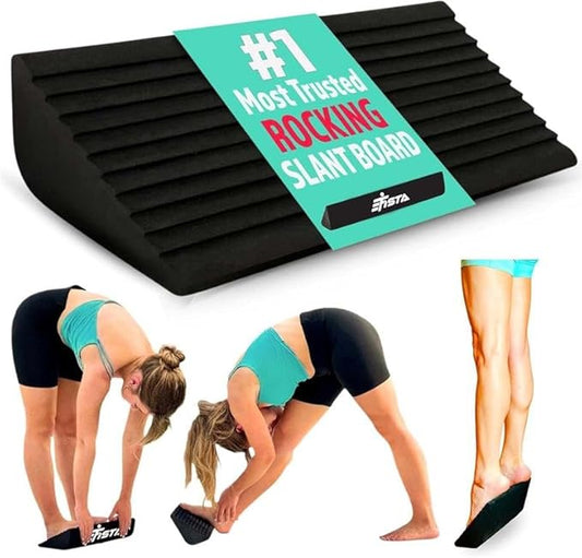 Slant Board for Calf Stretching | Balance Board Calf Stretcher for Plantar Fasciitis Relief,Achilles Tendonitis Reliefs,Shin Splint Relief,Squat Wedge
