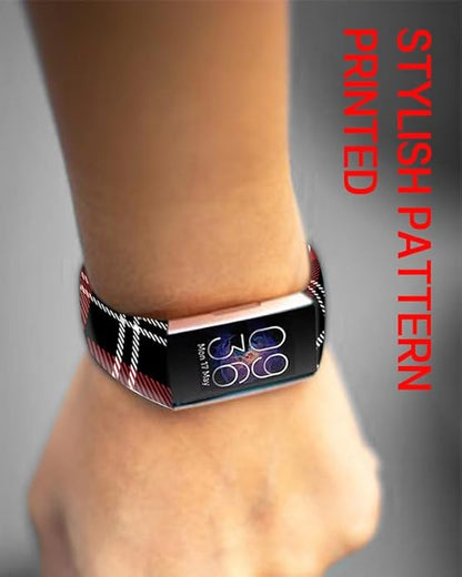 Sport Bands Compatible with Charge 6 /Charge 5 for Women Men,Soft Waterproof Replacement Straps Wristbands for Charge Advanced Fitness Tracker