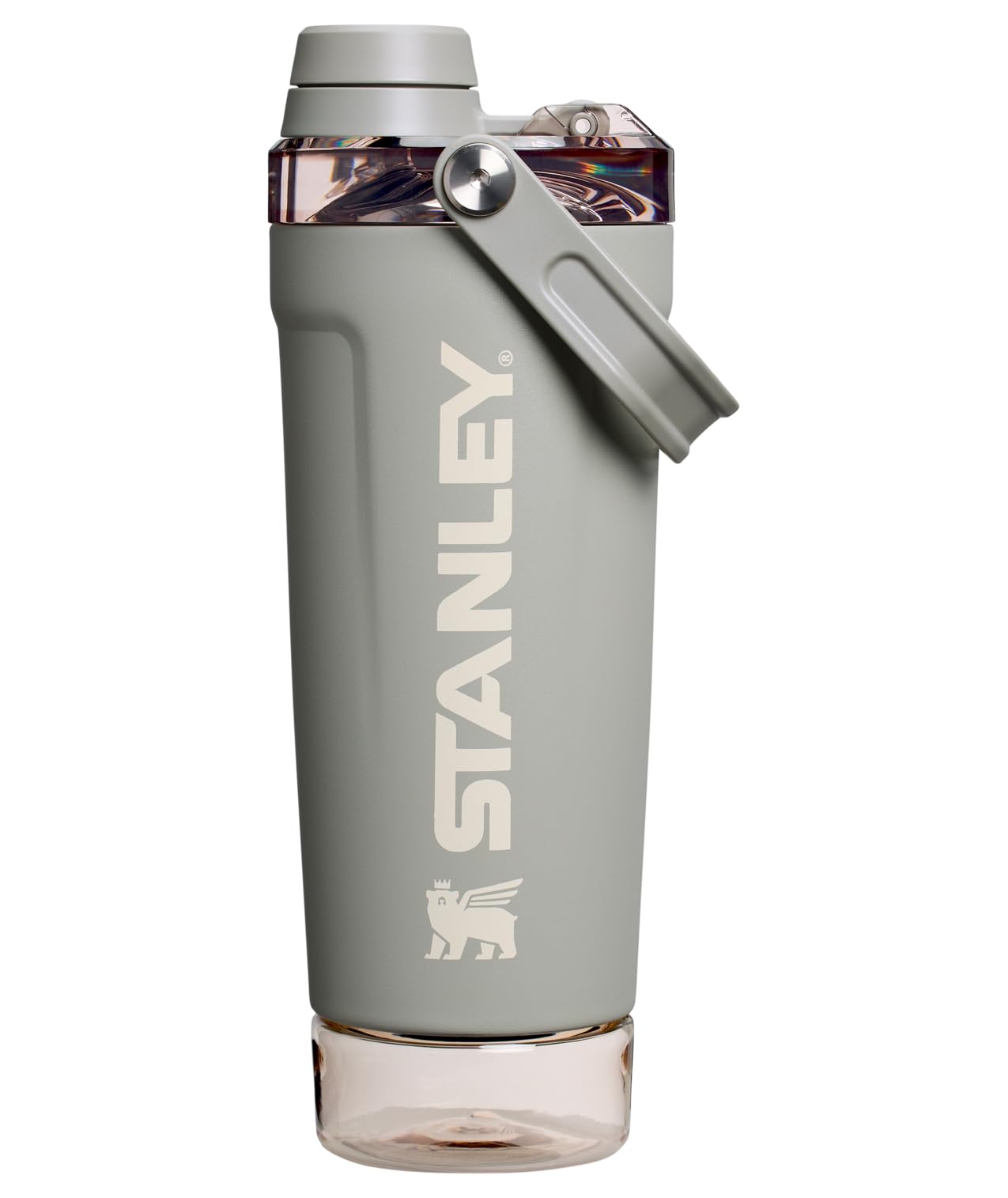 STANLEY Vitalize Shaker Bottle, 20 oz, Sage Grey