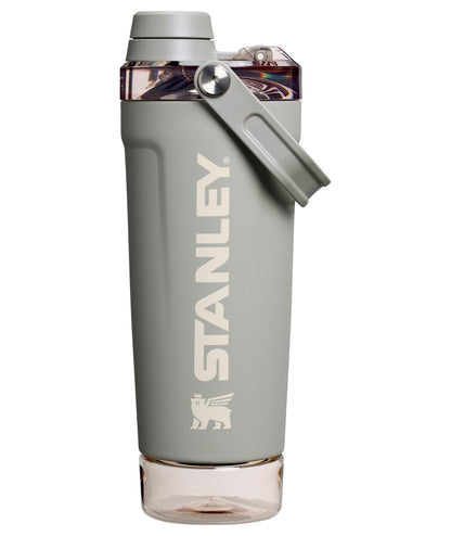 STANLEY Vitalize Shaker Bottle, 20 oz, Sage Grey