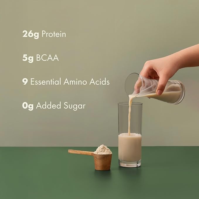 No-Nonsense Plant Protein, 25g Organic Brown Rice & Pea Isolate, Plant Based, Vegan, Gluten/Dairy Free, Sugar Free, Classic Unflavoured, 1.1lb (1pk, 13 Servings)