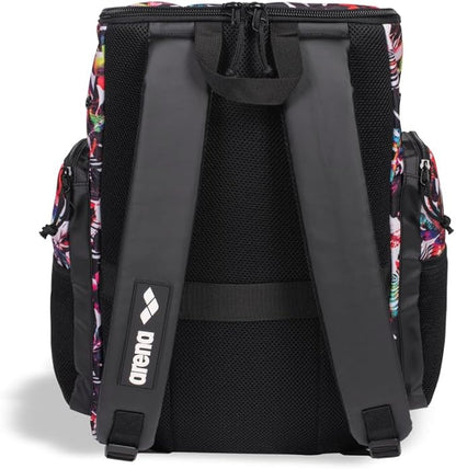 Arena Spiky III Backpack 35 Unisex Travel Gym Rucksack for Men and Women, Training Gear Equipment Bag for Swimmers, 35 Liters
