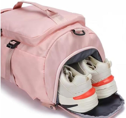 Versatile Gym Bag for Men and Women – Large Capacity Sports Duffel with Shoe Compartment, Waterproof Travel Bag for Fitness, Yoga, and Outdoor Activities