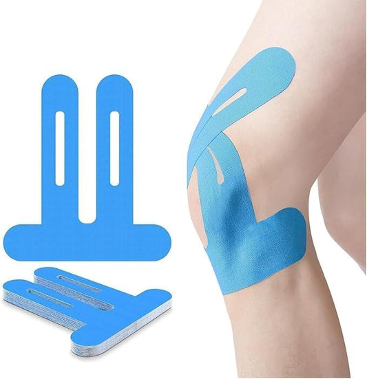 Precut Kinesiology Knee Tape Hypoallergenic Athletic for Knee Pain Knee Tape for Knee Pain Relief