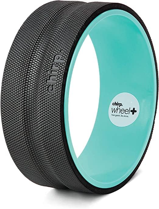 Chirp Wheel+ Foam Roller for Back Pain Relief, Muscle Therapy, and Deep Tissue Massage 6" and 12" Inch