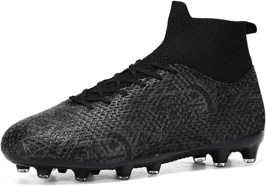 Adult Soccer Cleats Men Lightweight Football Boots Breathable Professional Sneaker Sport Athletic Ground Football Shoes