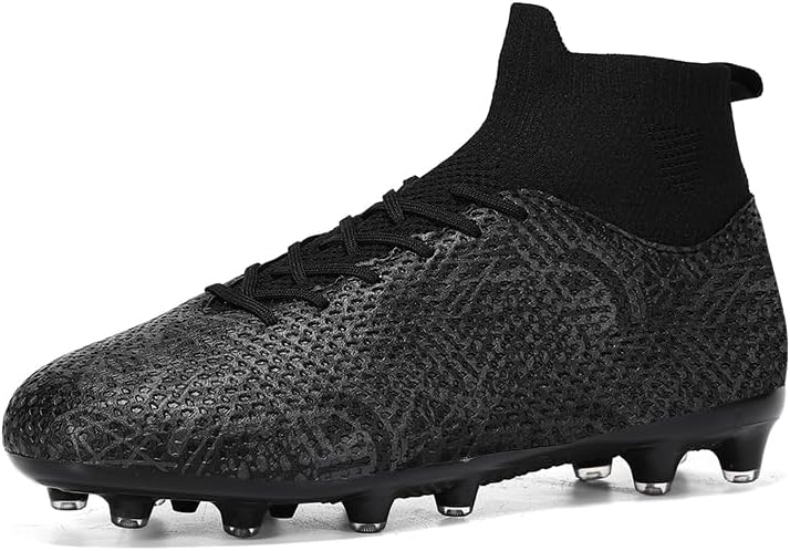 Adult Soccer Cleats Men Lightweight Football Boots Breathable Professional Sneaker Sport Athletic Ground Football Shoes