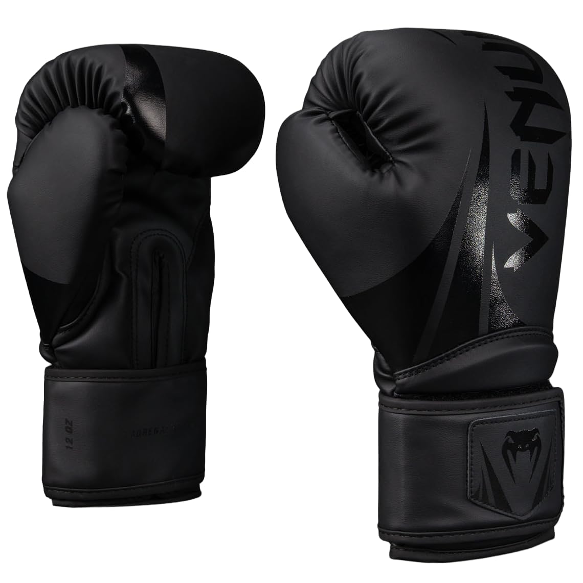 Challenger 2.5 Boxing Gloves - Black/Black - 16-Ounce