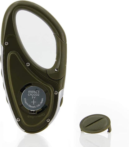 Digital Altimeter Portable Compass with Weather Forecast Multi Function Altimeter Barometer for Hiking, Camping, RVs and Outdoor Activities