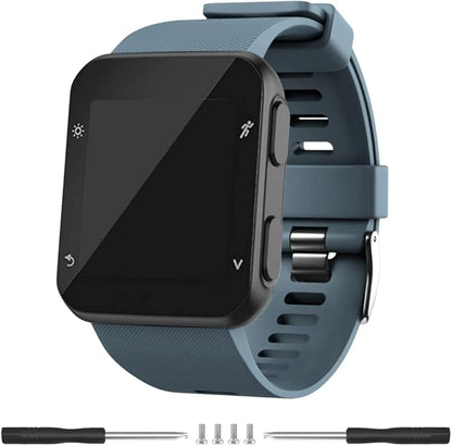Compatible with Garmin Forerunner 35 Band,Solf Silicone Replacement Bands for Garmin Forerunner 35 Watch