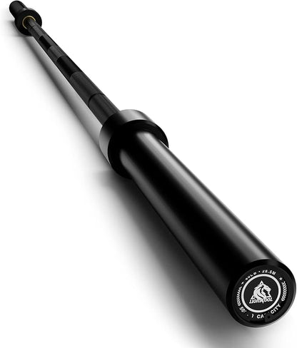 LIONSCOOL 7FT Olympic Barbell for Weightlifting, Power Lifting, 2 Inch Strength Training Bar for Squats, Deadlifts, Presses, Rows, Curls - 700lbs/1000lbs/1500lbs Capacity