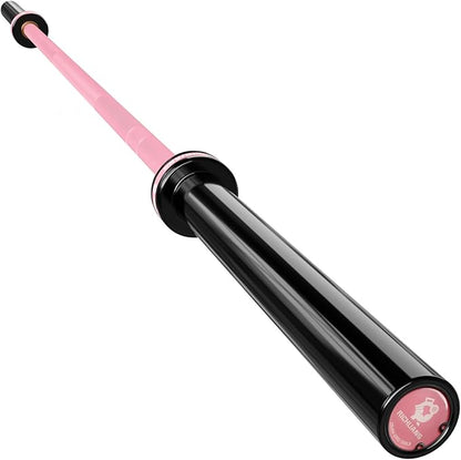 7ft Olympic Barbell, Weightlifting Barbell 28mm 45lb - 500/700/1000lbs Capacity with Smooth Spinning Sleeves, Olympic Bar Fits 2" Olympic Plates, for Snatch Clean Jerk - Home Gym Training