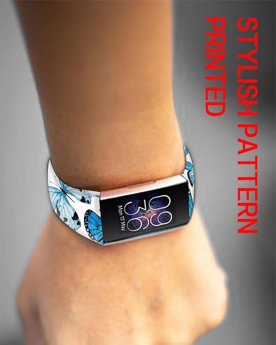 Sport Bands Compatible with Charge 6 /Charge 5 for Women Men,Soft Waterproof Replacement Straps Wristbands for Charge Advanced Fitness Tracker