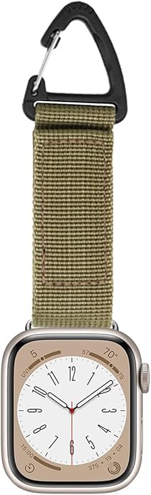 Tactical Duty Belt Keychain Compatible with Apple Watch 38mm 40mm 41mm 42mm 44mm 45mm 46mm 49mm, Watch Fob Military Braided Strap for iWatch Series 10 9 8 7 6 5 4 3 2 1, Ultra 2/Ultra/SE