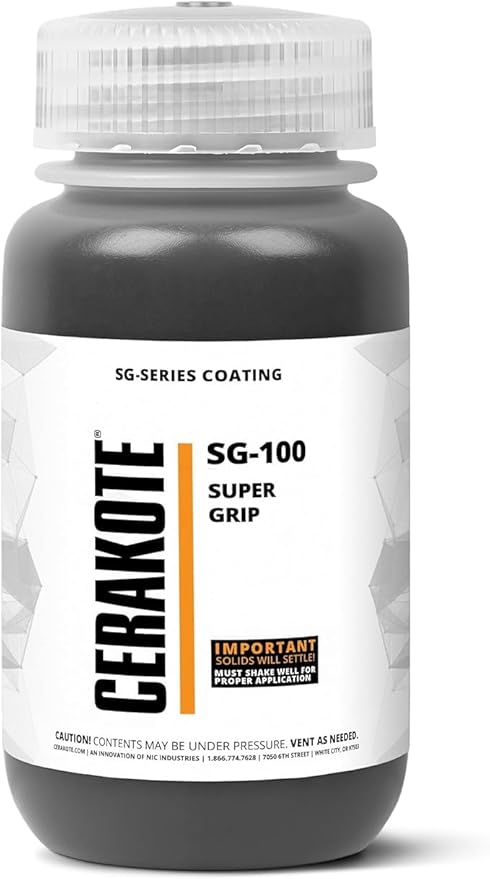 CERAKOTE® (AIR Cure Super Grip - The Permanent Non-Slip Coating for Marine, Sports, Outdoor/Indoor