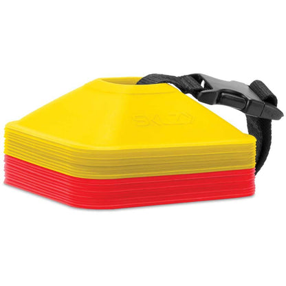 SKLZ 2-Inch Mini Cones for Agility and Plyometric Training, Set of 20