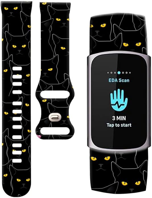 Compatible with Charge 6/Charge 5 WatchBands for Women Men,Elastic Adjustable Wristbands,Breathable Sport Band Soft Waterproof Health Tracker