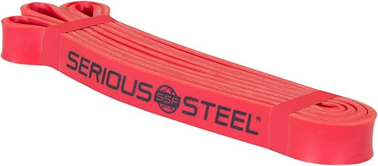 Serious Steel Fitness 37" Resistance Training Bands (Portable Exercise Band System Training Bands- Great for Individuals Looking for Tension Throughout The Exercise)