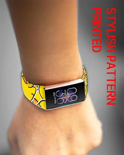 Sport Bands Compatible with Charge 6 /Charge 5 for Women Men,Soft Waterproof Replacement Straps Wristbands for Charge Advanced Fitness Tracker