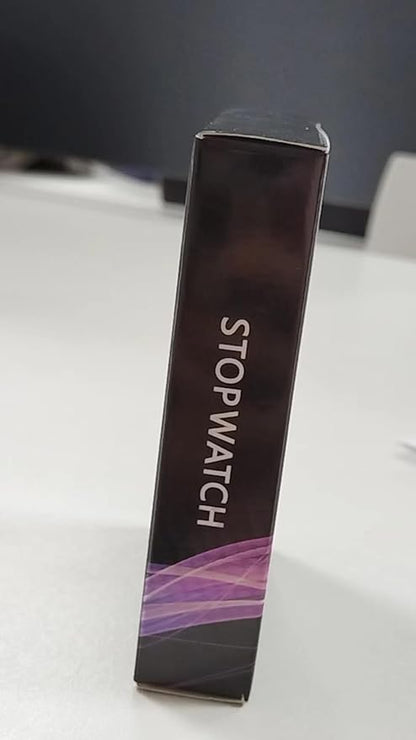Stopwatch Timer Lap Split Digital Stopwatch with Clock Calendar Alarm, Large Display Stop Watch for Sports Kids Coaches Swimming Running