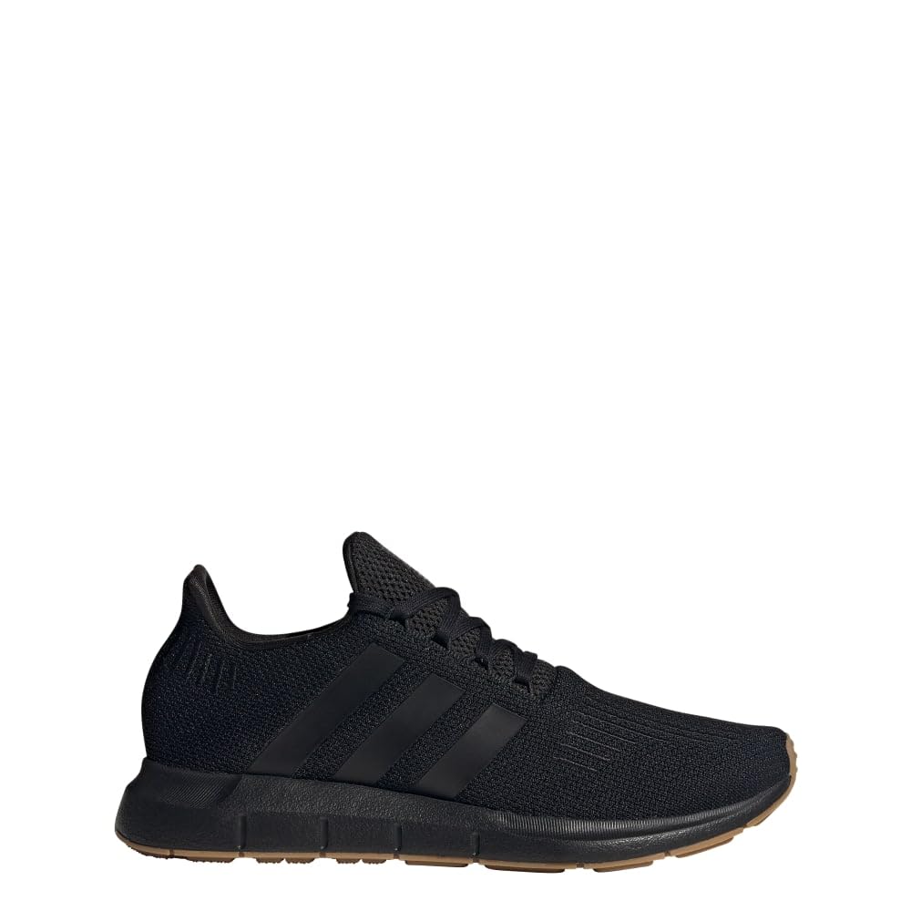 adidas Mens Swift Run Core Black/Core Black/Core Black 10