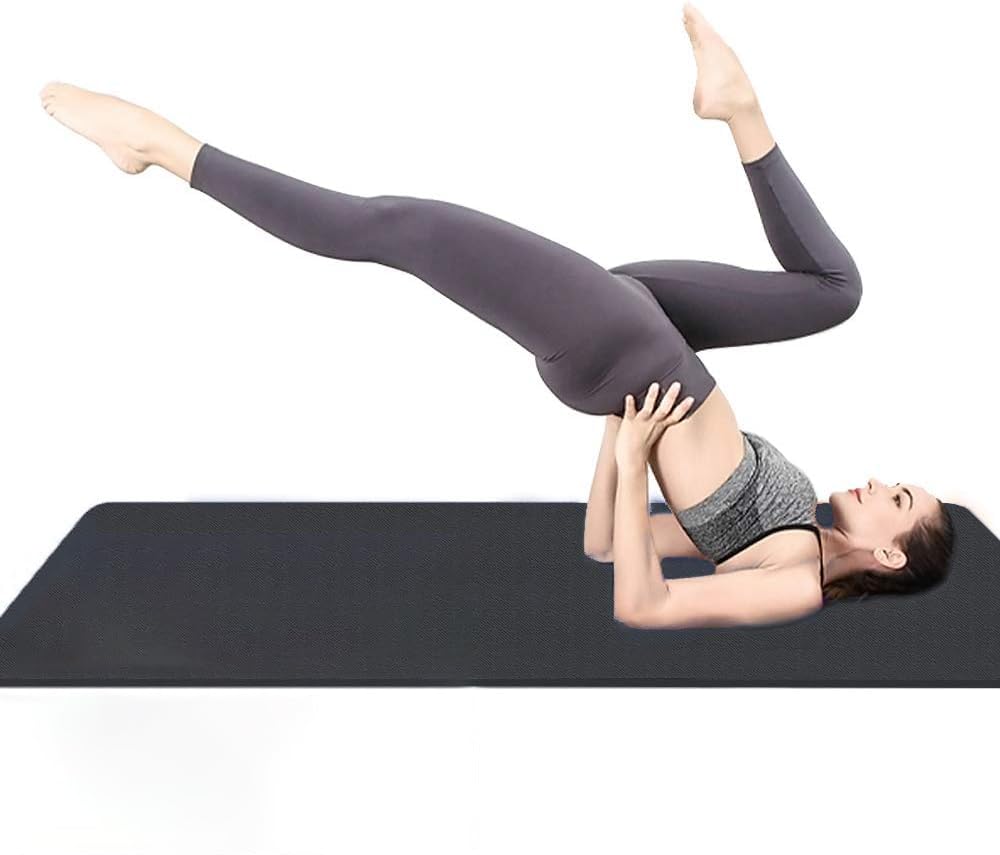 Hatha Yoga Extra Thick TPE Yoga Mat - 72"x 32" Thickness 1/2 Inch -Eco Friendly SGS Certified