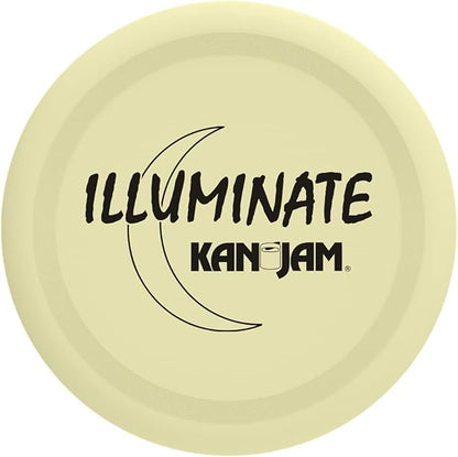 Kan Jam Ultimate Disc Golf Frisbee - Official Size Disc Golf Disc with Light Up Frisbee Options for Outdoor Games