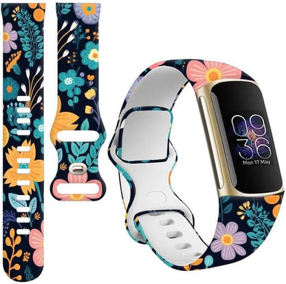 Sport Bands Compatible with Charge 6 /Charge 5 for Women Men,Soft Waterproof Replacement Straps Wristbands for Charge Advanced Fitness Tracker