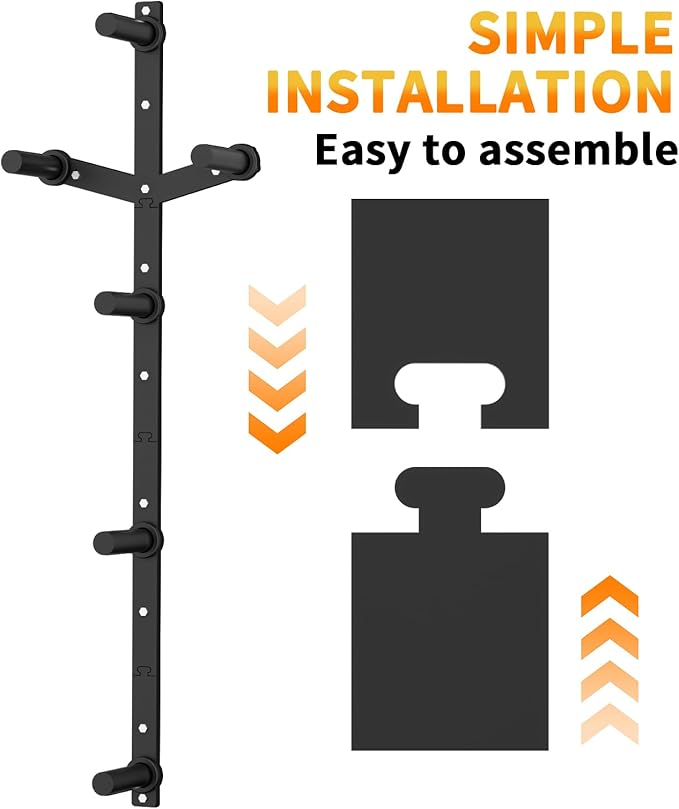 Weight Plate Storage Rack, Olympic Weight Plate Holder, Bumper Plate Storage, Home Gym Organizer